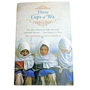"Three Cups Of Tea" Hardcover Book By Greg Mortenson & David Oliver Relin